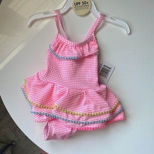 Wetsuit Club Swim - NWT - Infant Girls - Swimsuit - Size 3M (3 Months) - UPF 50+